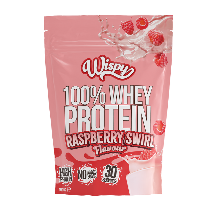 Wispy Whey 100 – Raspberry Swirl (1 kg)