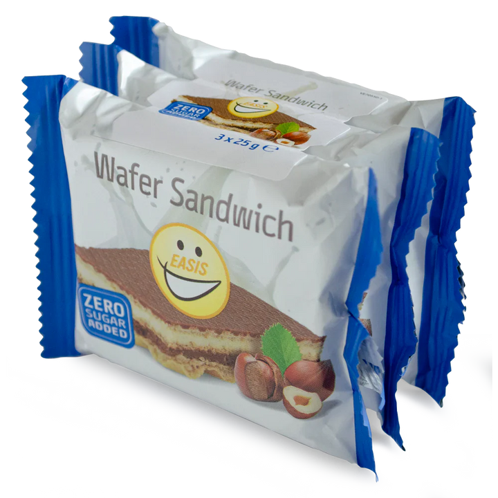 EASIS Wafer-Sandwich – Hazelnut (3 x 25 g)