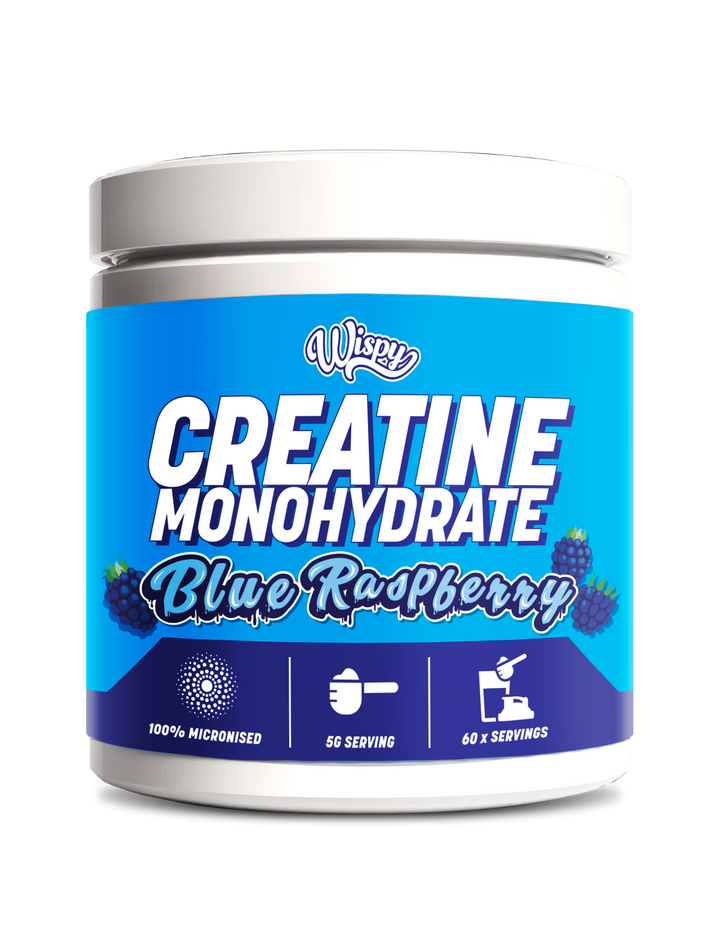 Wispy Kreatin Monohydrat – Blue Raspberry (300 g)