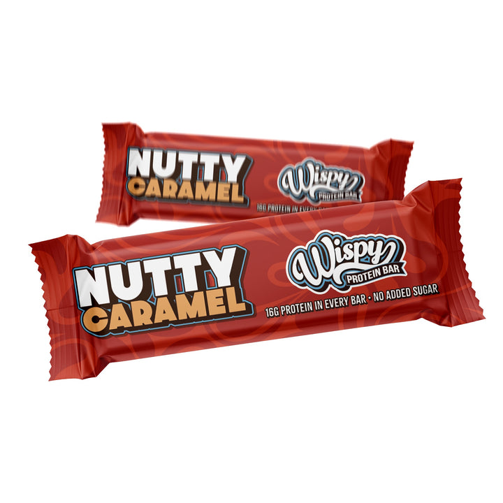 Wispy Proteinriegel – Nutty Caramel (55 g)