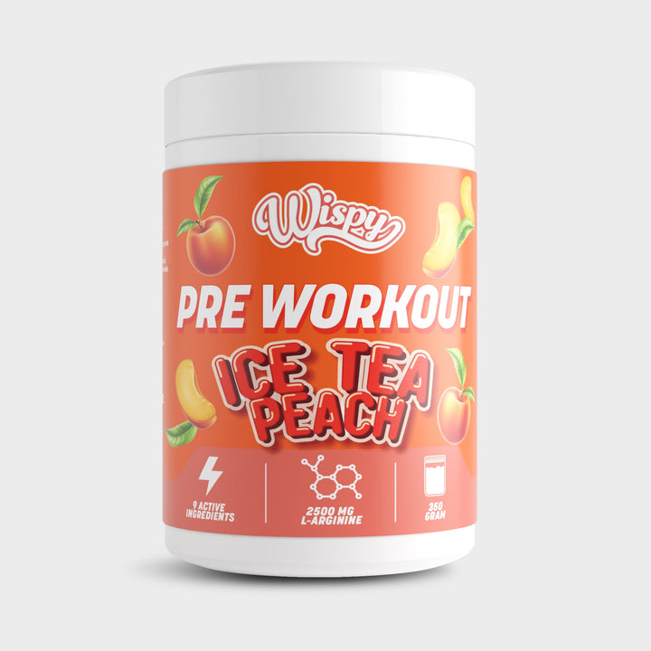 Wispy Pre-Workout – Ice Tea Peach (350 g)