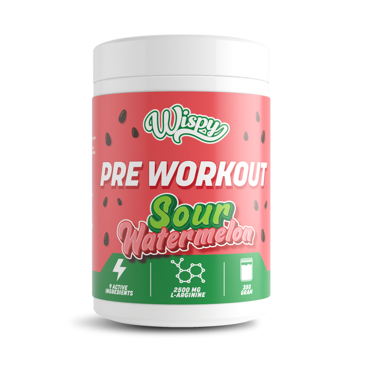 Wispy Pre-Workout – Sour Watermelon (350 g)