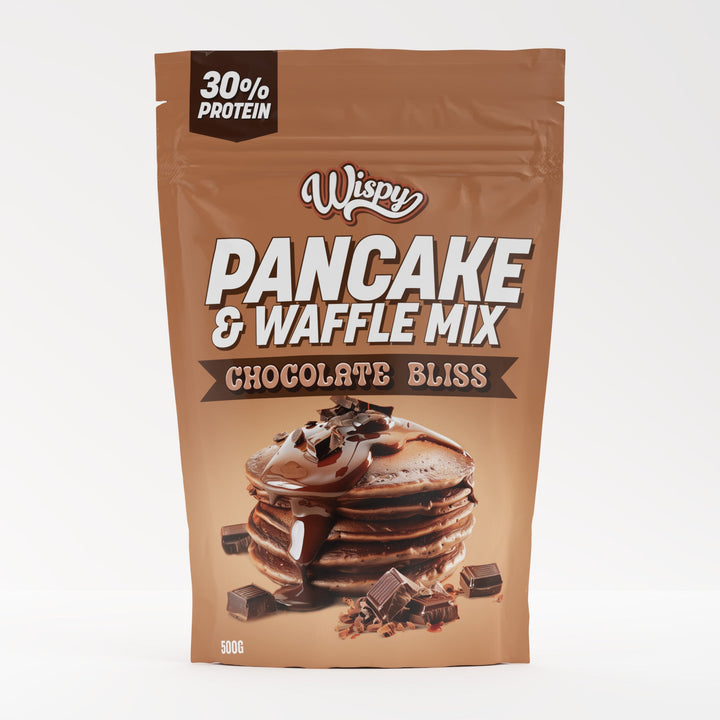 Wispy Pfannkuchen- & Waffel-Backmischung – Chocolate Bliss (500 g)