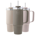 AYA&IDA Thermobecher mit Strohhalm (885 ml)