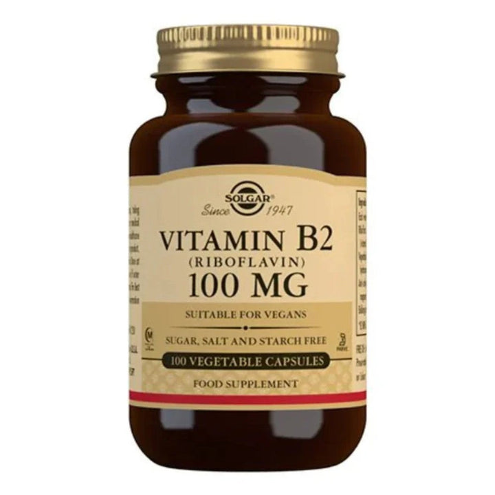 Solgar Vitamin B2 100 mg Riboflavin (100 Kaps.)
