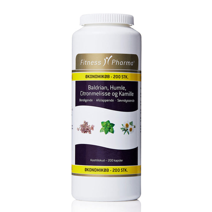 Fitness Pharma Baldrian/Hopfen/Zitrone/Kamille BIO (200 Stück)