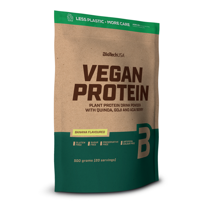 BioTechUSA Vegan Protein – Banana (500 g)