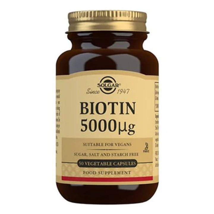 Solgar Biotin 5000 µg (50 Kaps.)