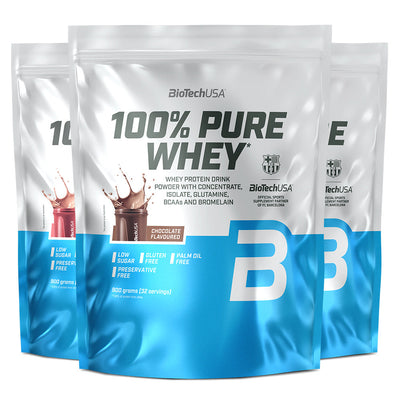 BioTechUSA 100% Pure Whey - Proteinpulver (900g)
