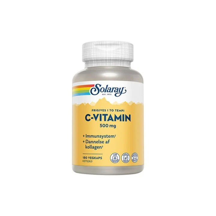 Solaray Vitamin C 500 mg (180 Kaps.)