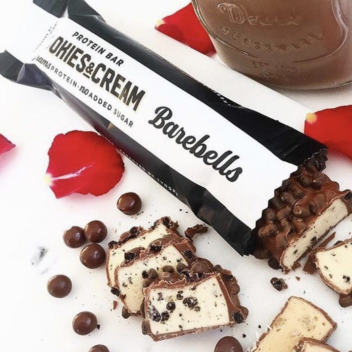 Barebells Proteinriegel – Cookies & Cream (12 x 55 g)