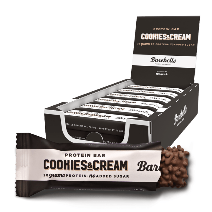 Barebells Proteinriegel – Cookies & Cream (12 x 55 g)