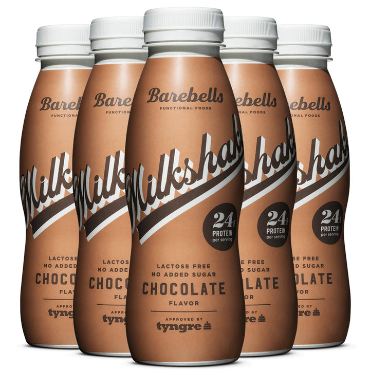 Barebells Milkshake – Chocolate (5 x 330 ml)