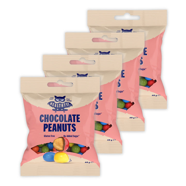 HealthyCo – Chocolate Peanuts (6 x 40 g)