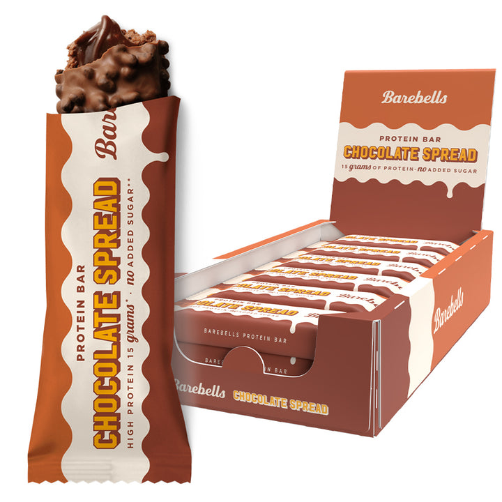 Barebells Proteinriegel – Chocolate Spread (12 x 45 g)