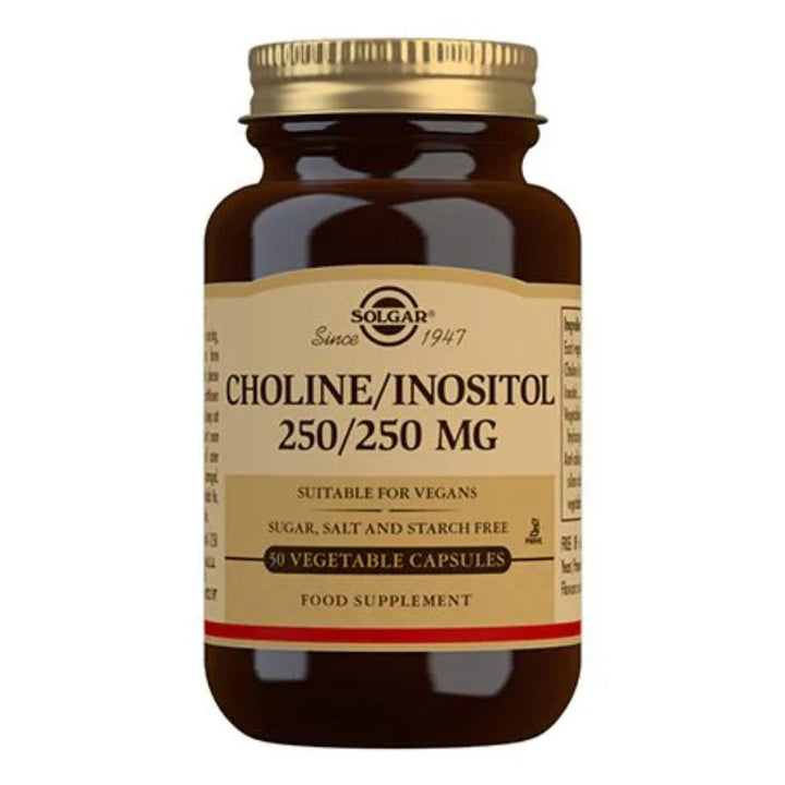 Solgar Cholin/Inositol 250/250 mg (50 Kaps.)