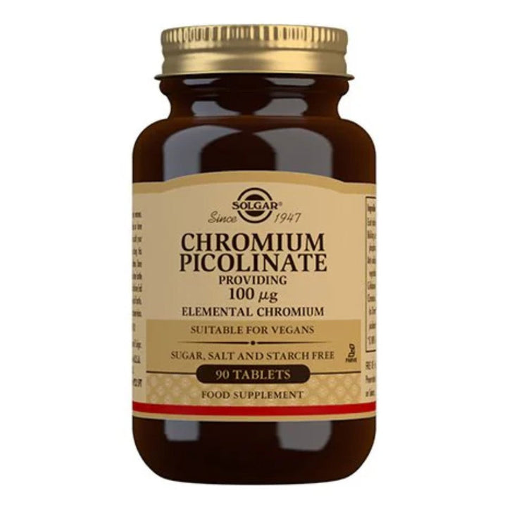 Solgar Chrom-Picolinat 100 µg (90 tab)