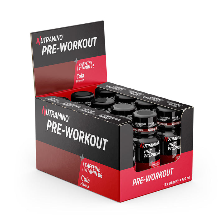 Nutramino Pre-Workout Shot – Cola (12 x 60 ml)
