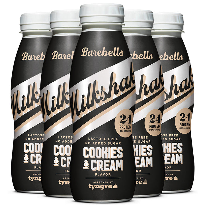 Barebells Milkshake – Cookies & Cream (5 x 330 ml)
