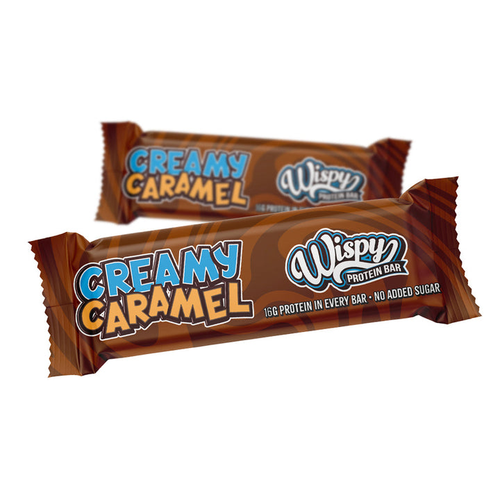 Wispy Proteinriegel – Creamy Caramel (55 g)