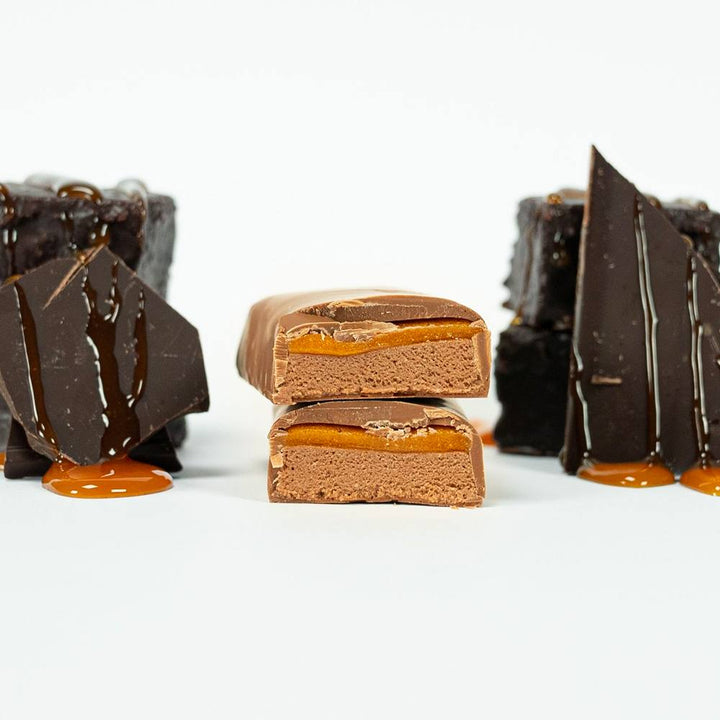 Barebells Soft Proteinriegel – Caramel Choco (12 x 55 g)