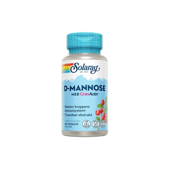 Solaray D-Mannose mit CranActin (60 Kaps.)