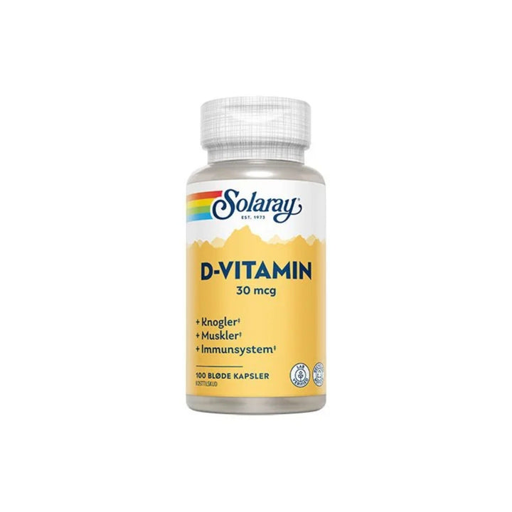 Solaray Vitamin D 30 mcg (100 Kaps.)