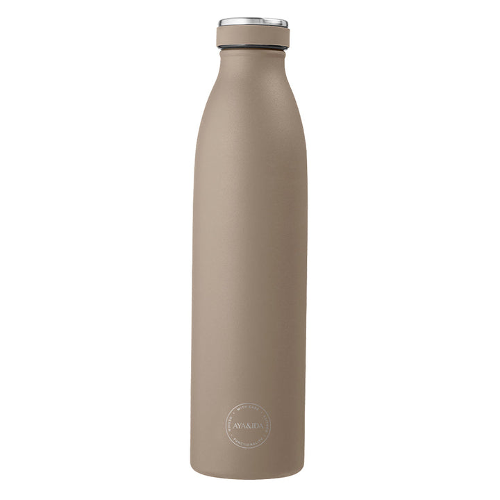 AYA&IDA Trinkflasche – Dusty Brown (750 ml)
