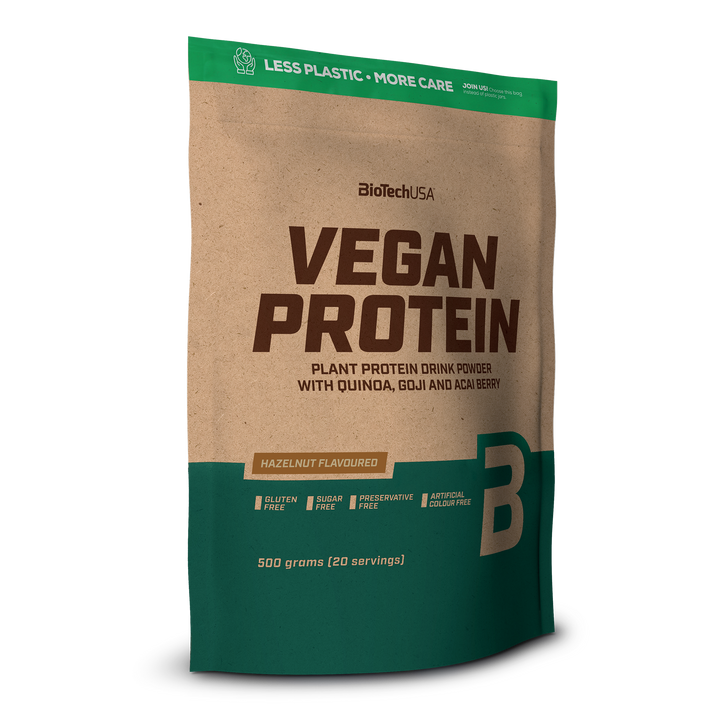 BioTechUSA Vegan Protein – Hazelnut (500 g)