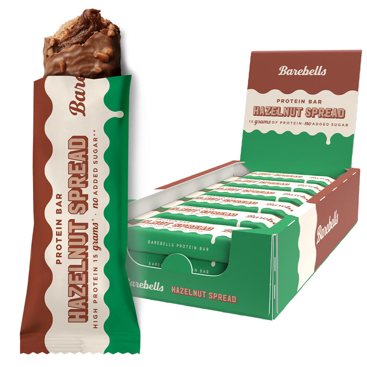 Barebells Proteinriegel – Hazelnut Spread (12 x 45 g)