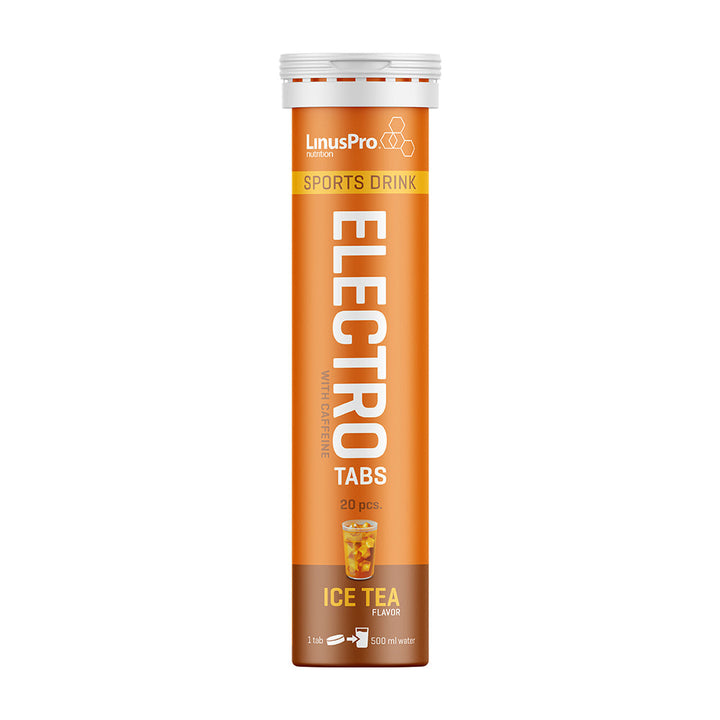 LinusPro Elektrolyt-Tabletten mit Koffein – Ice Tea