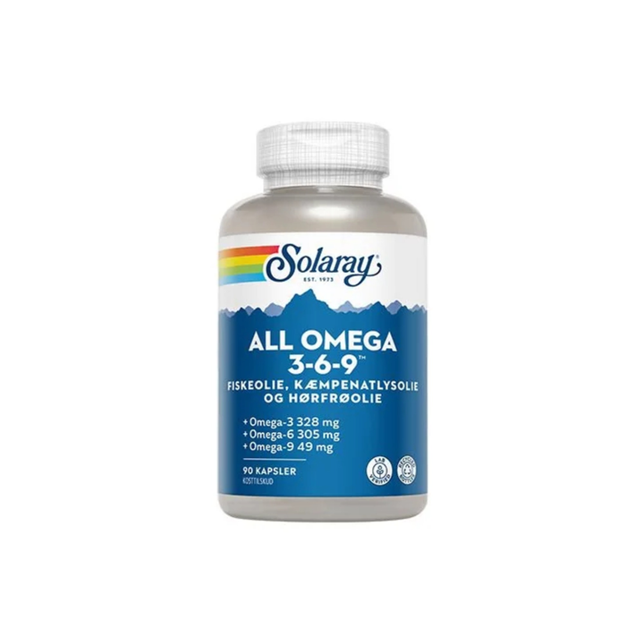 Solaray All Omega 3-6-9 (180 Kaps.)