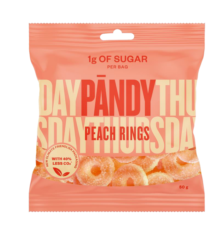 PANDY CANDY – Peach Rings (50 g)