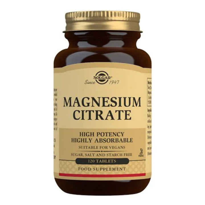Solgar Magnesiumcitrat 200 mg (120 tab)