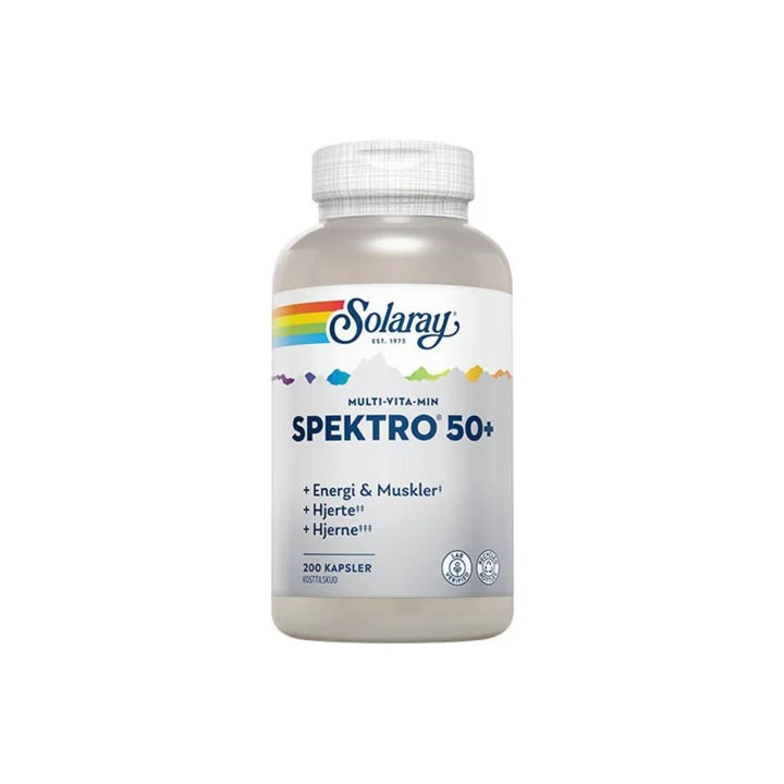 Solaray Multivitamin Spektro50+ (200 Kaps.)