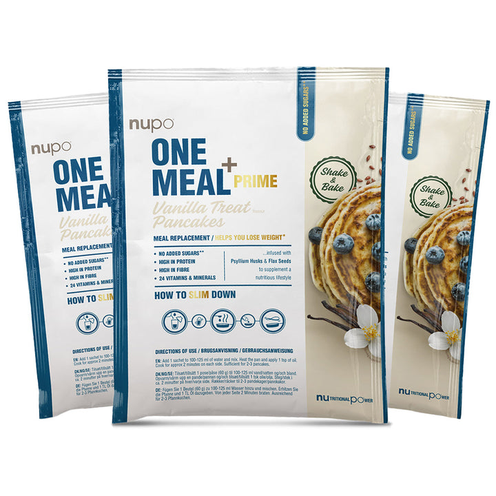 Nupo One Meal + Prime Pancake – Vanilla Treat (8 x 60 g)
