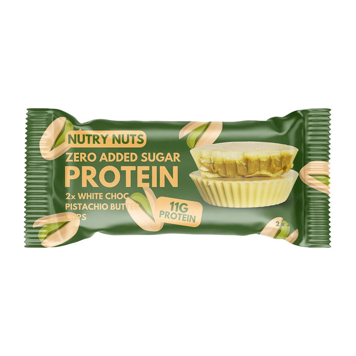 Nutry Nuts Pistazienbutter-Cups – White Chocolate Pistachio (42 g)