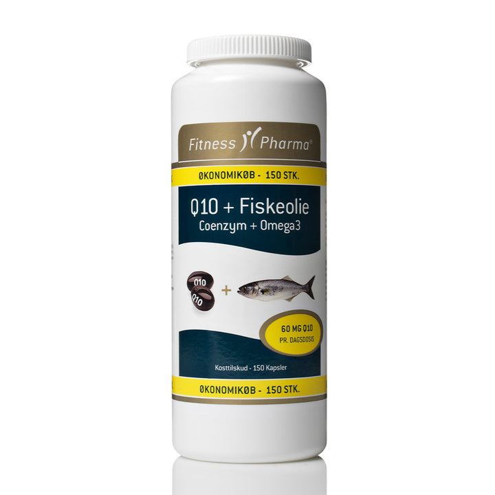 Fitness Pharma Q10 mit Fischöl BIO (150 Stück)