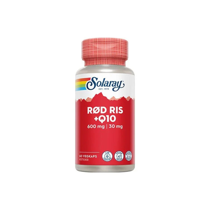 Solaray Roter Reis & Q10 – MHD 30.06.2026 (60 Kaps.)
