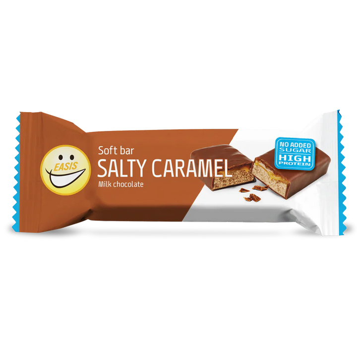EASIS Soft Bar – Salty Caramel & Milk Chocolate (30 g)