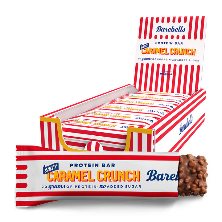 Barebells Proteinriegel – Salty Caramel Crunch (12 x 55 g)
