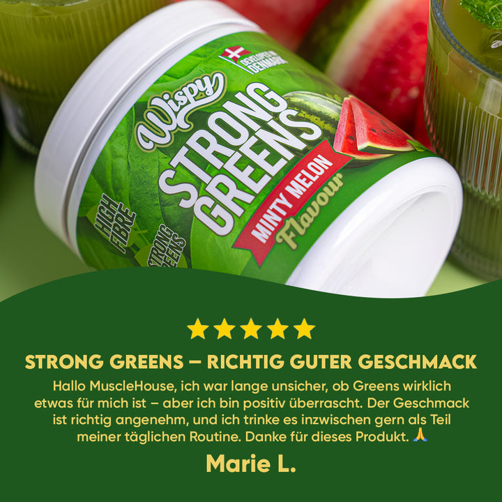 Wispy Strong Greens – Strawberry Kiwi (300 g)
