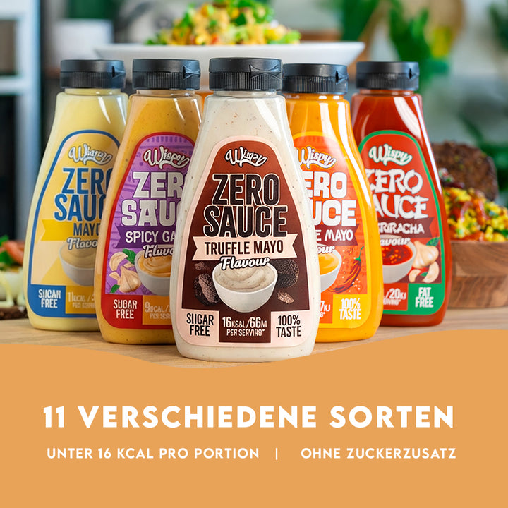 Wispy Zero Sauce – Pick & Mix (6 Stück)