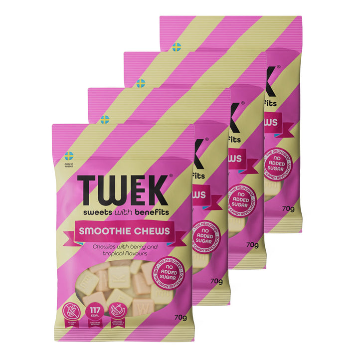 TWEEK Candy – Smoothie Chews (4 x 70 g)
