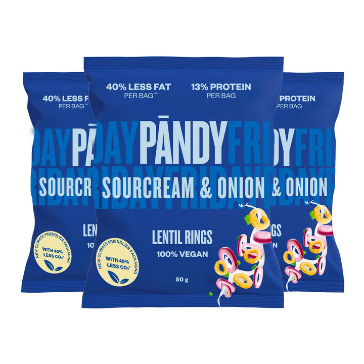 PANDY Chips – Sour Cream & Onion (6 x 50 g)