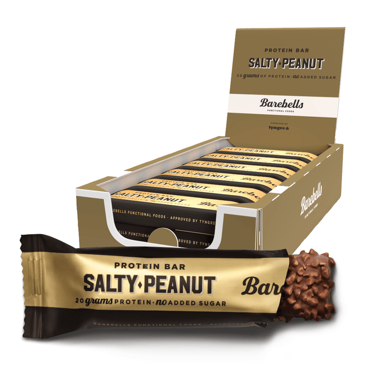 Barebells Proteinriegel – Salty Peanut (12 x 55 g)
