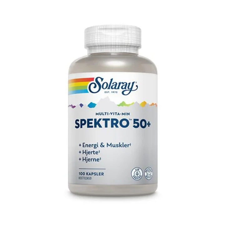 Solaray Spektro 50+ Multi-Vita-Min (100 Kaps.)