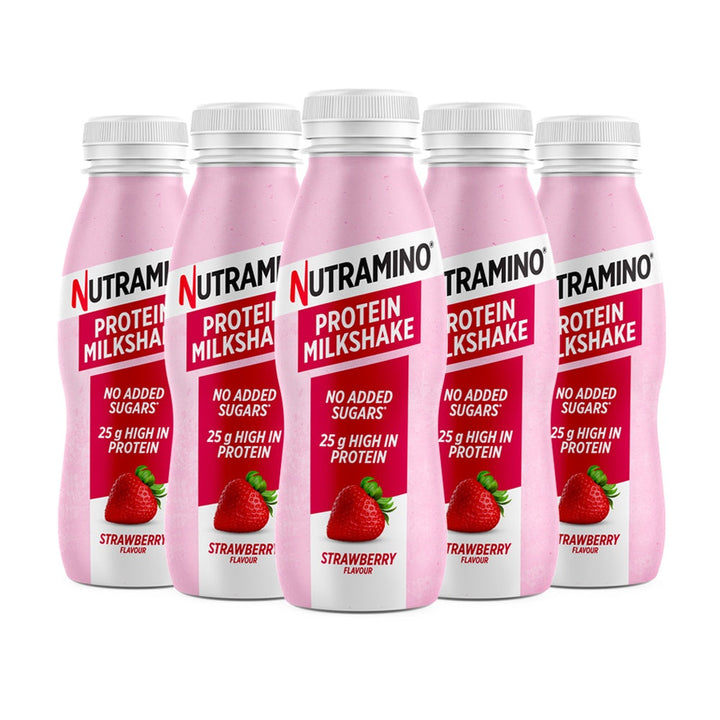 Nutramino Protein-Milchshake Erdbeere (5 x 330 ml)