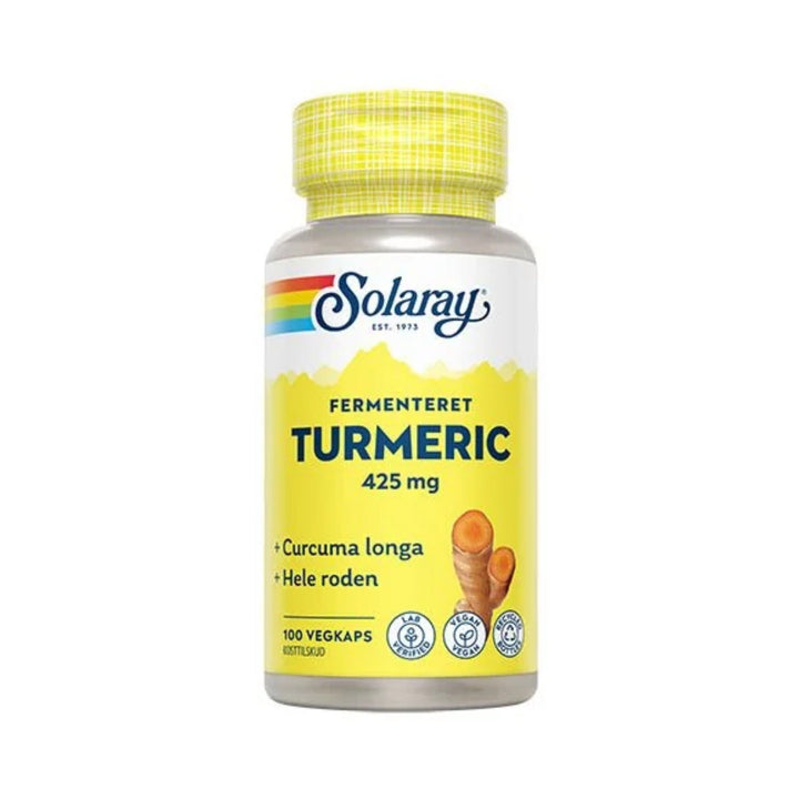 Solaray Kurkuma, fermentiert (100 Kaps.)