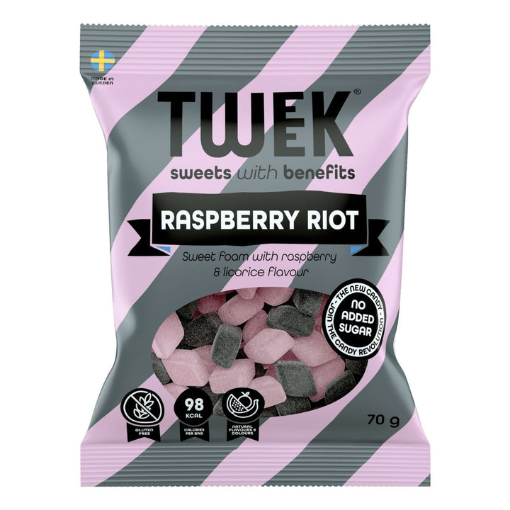 TWEEK Candy – Raspberry Riot – MHD 25.06.2026 (4 x 70 g)